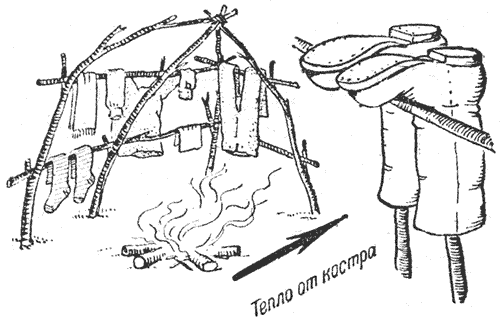 Стойка для сушки одежды